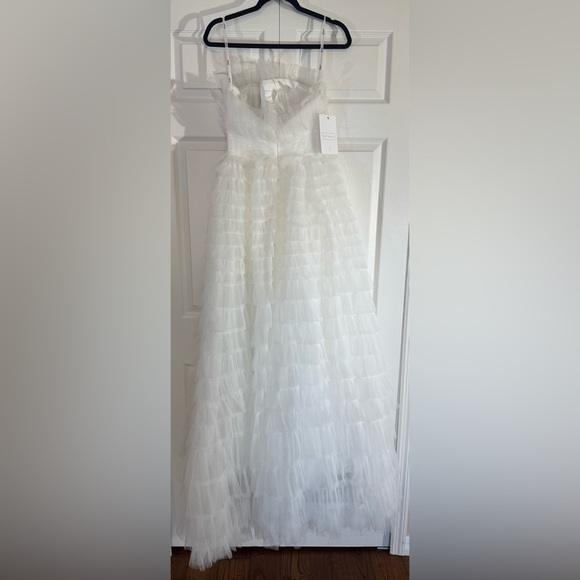 Mac Duggal 20530 Strapless Ruffle Dress NWT - Picture 8 of 8